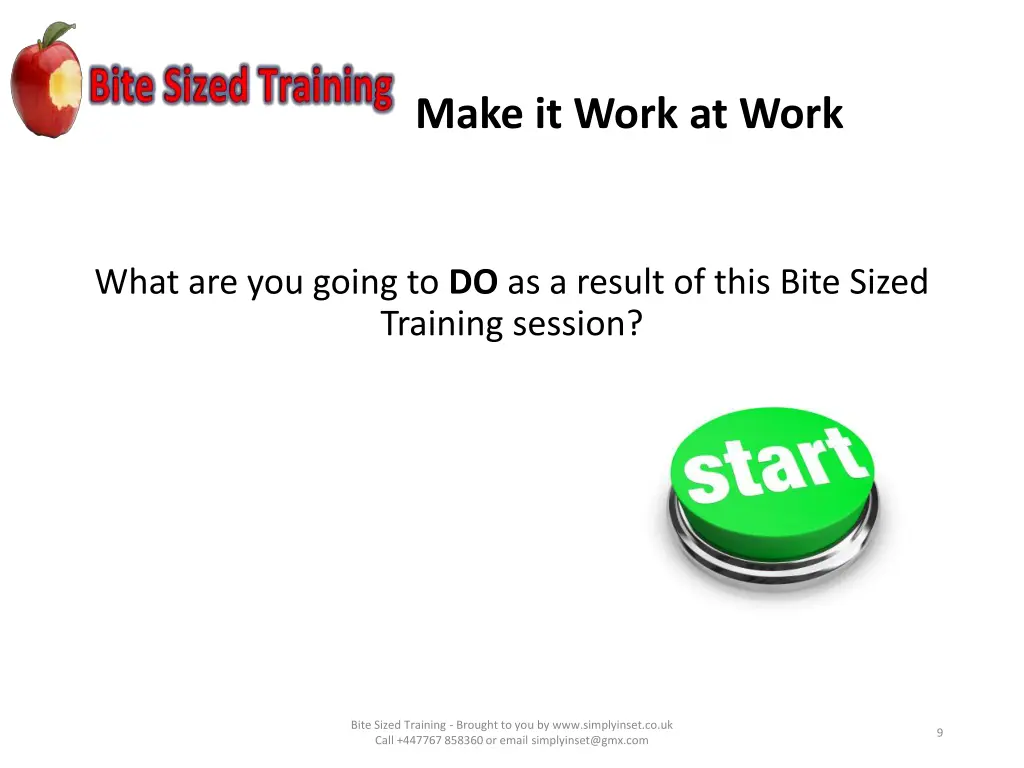 make it work at work