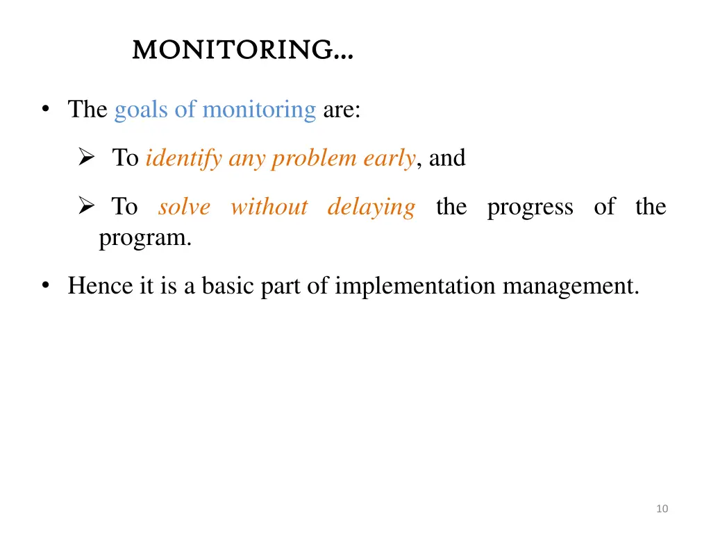 monitoring monitoring