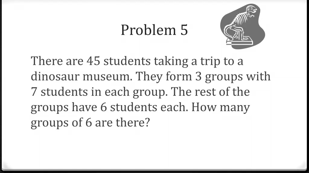 problem 5