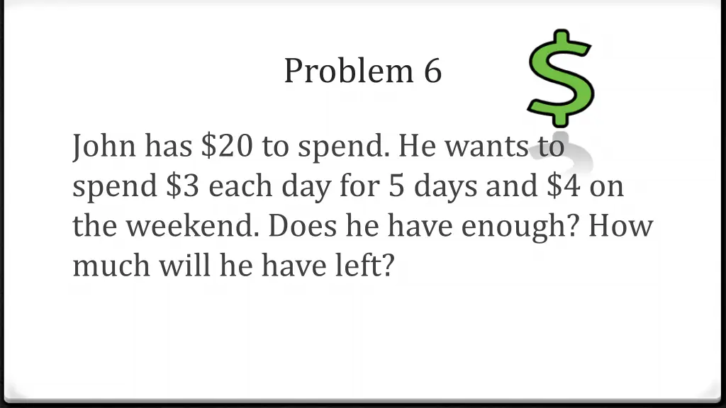 problem 6