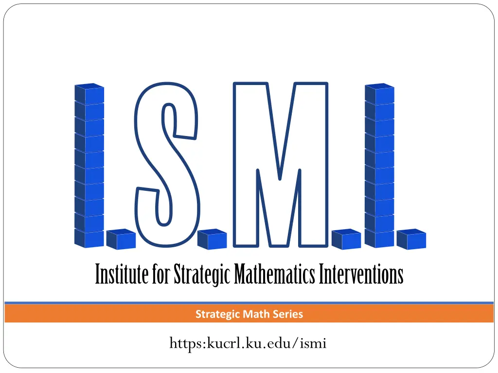 strategic math series