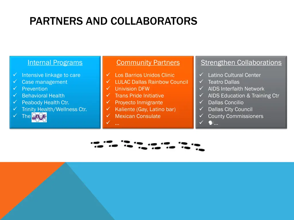 partners and collaborators