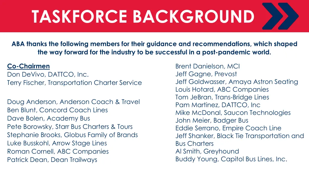 taskforce background