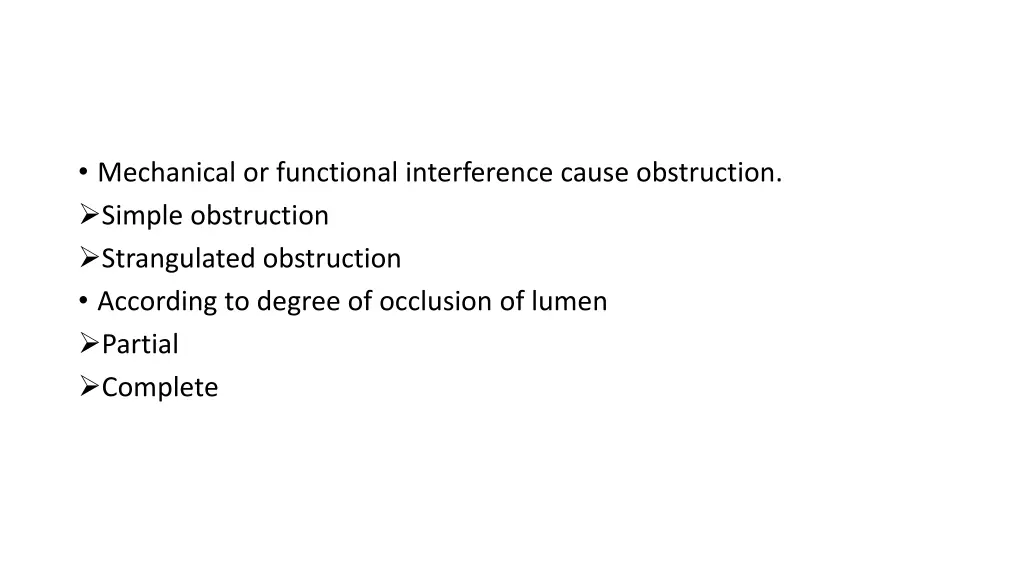 mechanical or functional interference cause