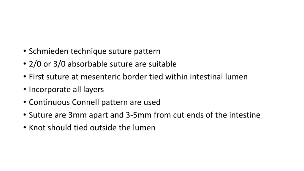 schmieden technique suture pattern