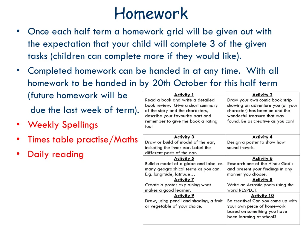 homework