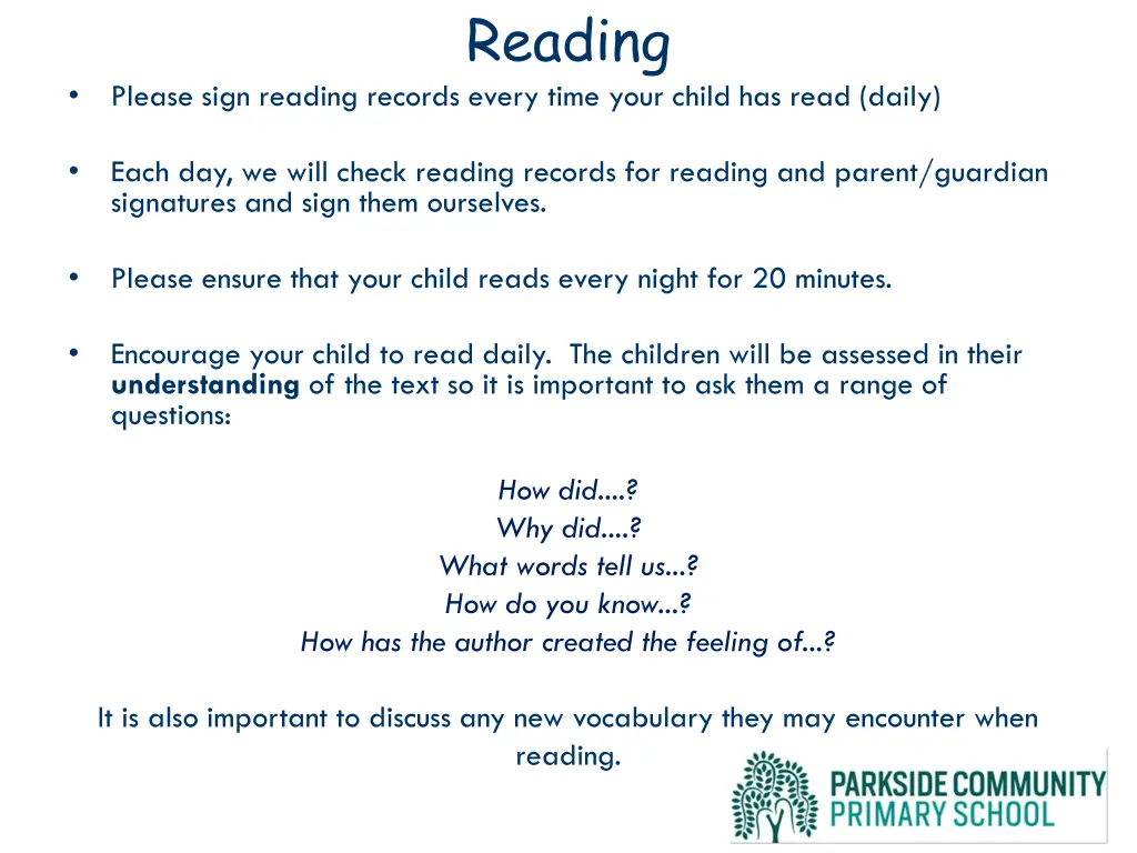 reading