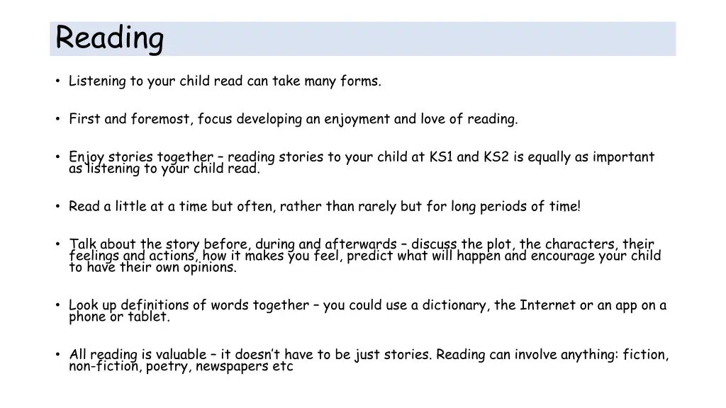 reading