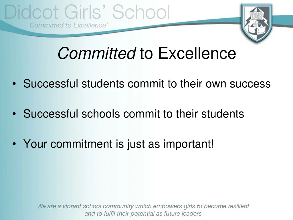 committed to excellence