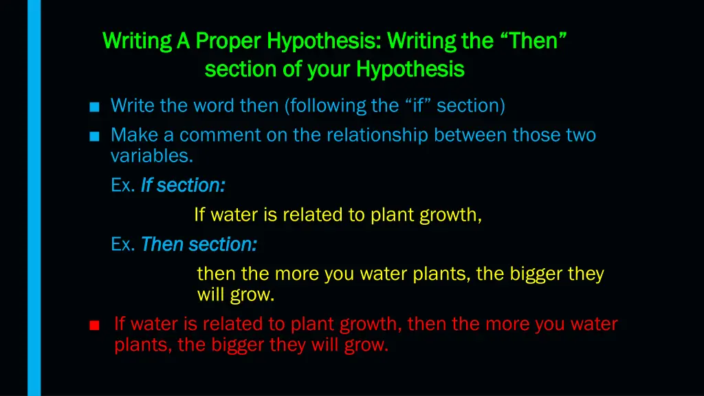 writing a proper hypothesis writing a proper 1