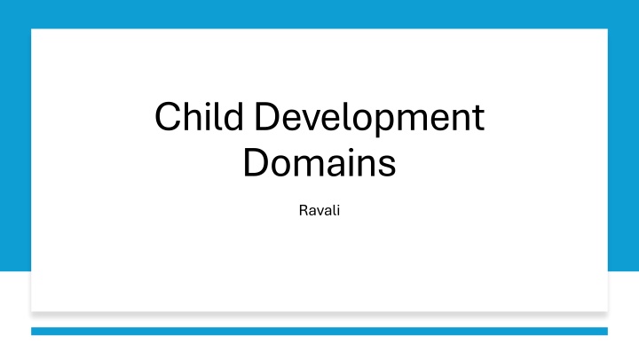 child development domains