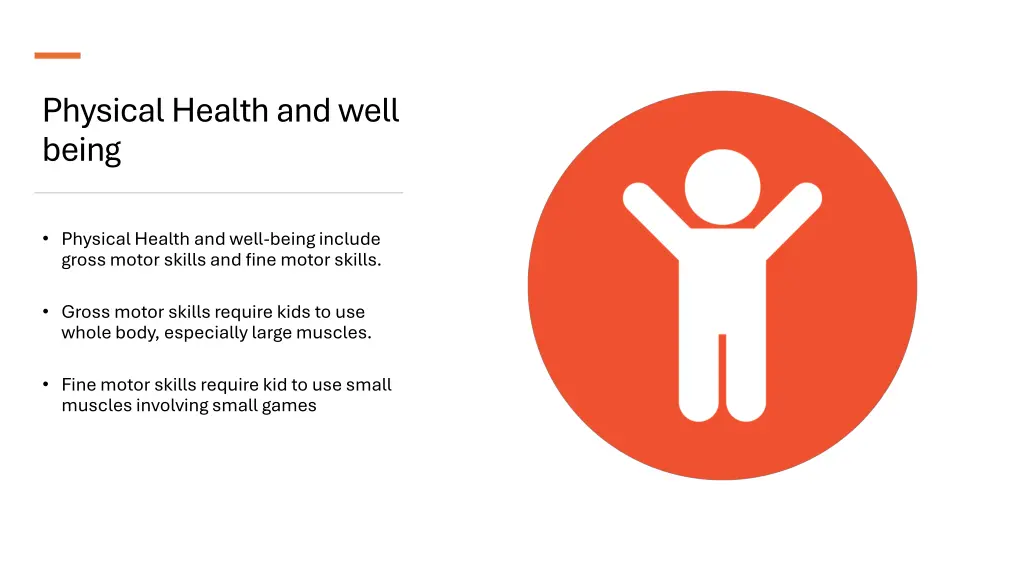 physical health and well being