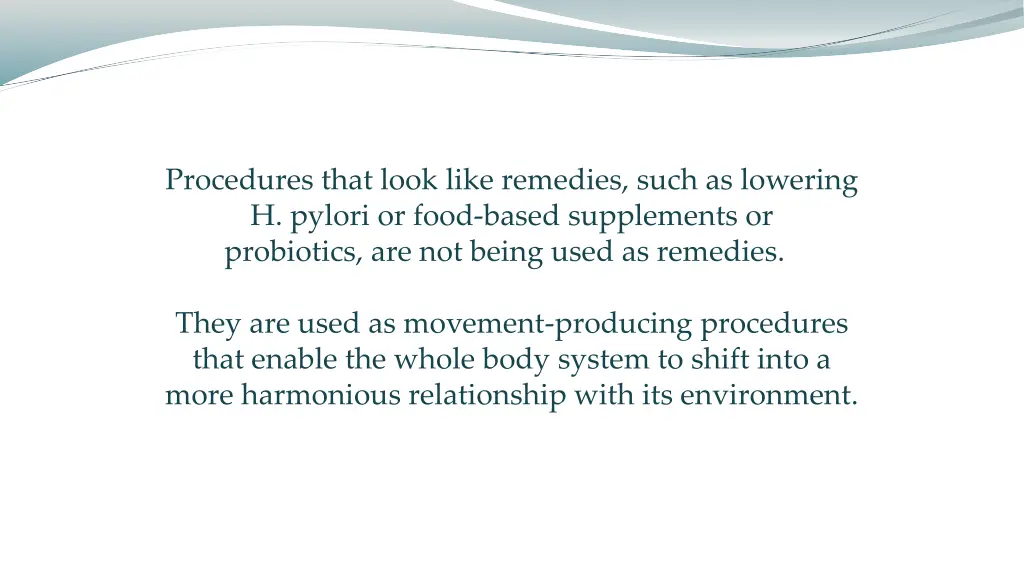 procedures that look like remedies such