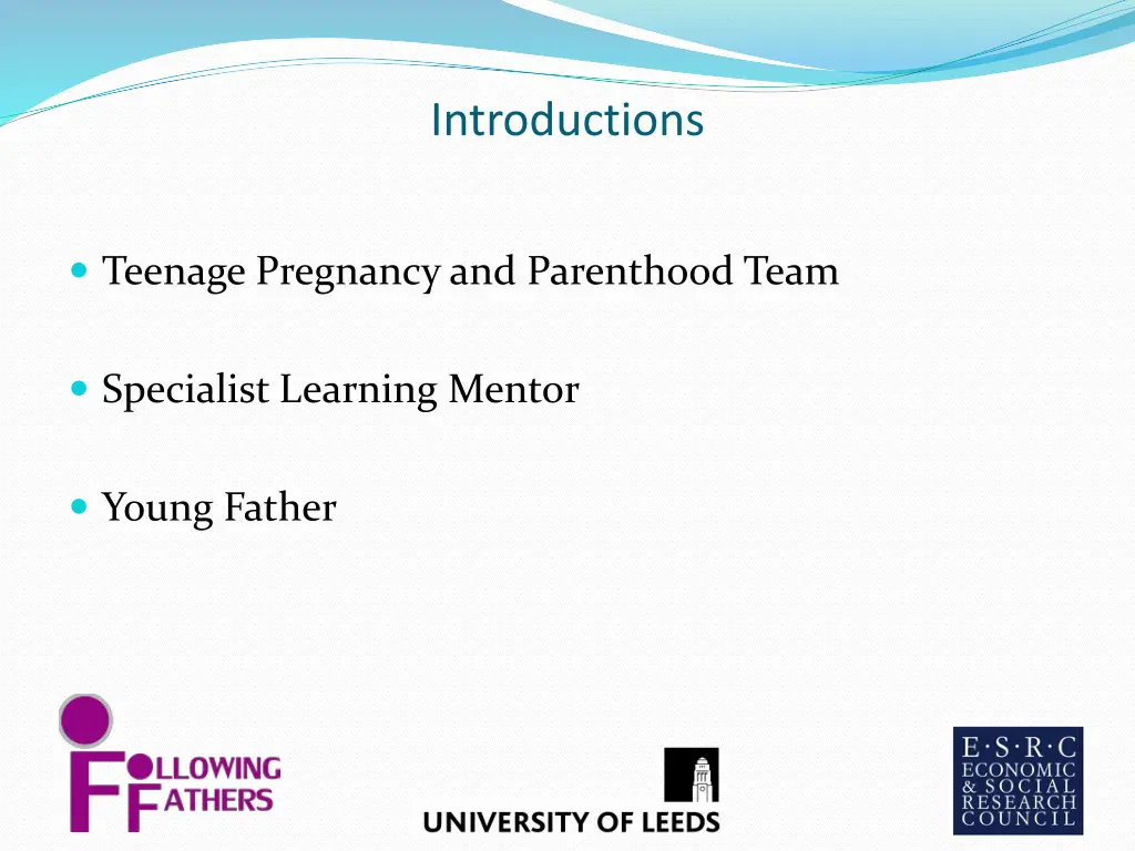introductions