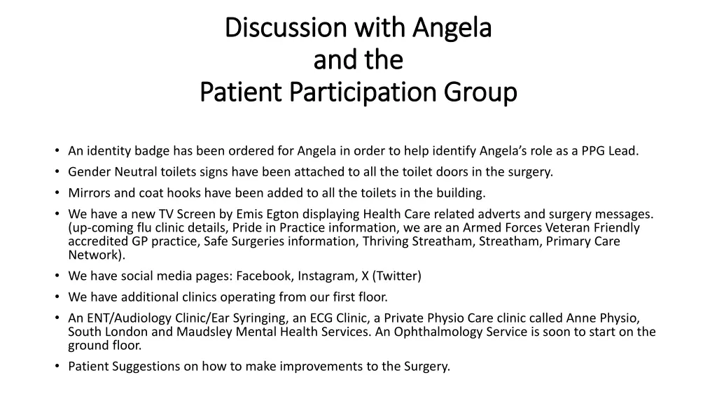 discussion with angela discussion with angela