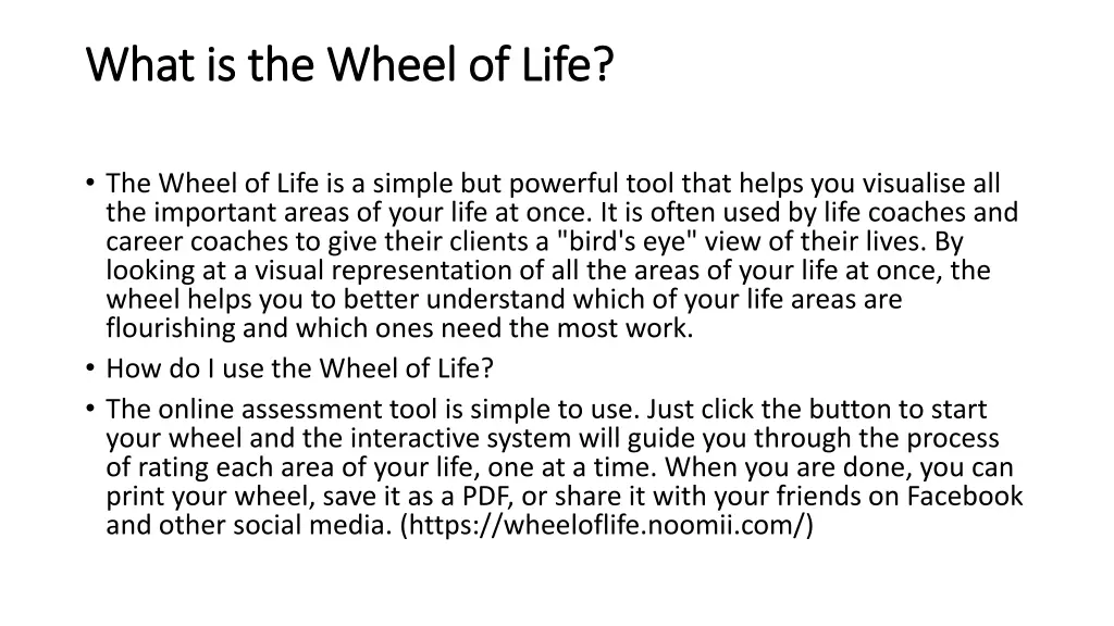 what is the wheel of life what is the wheel