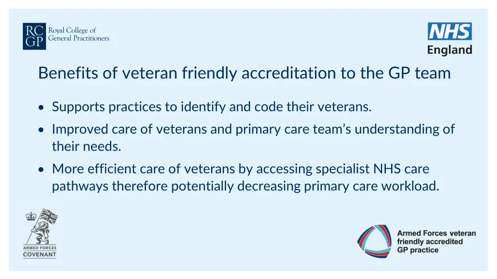 benefits of veteran friendly accreditation