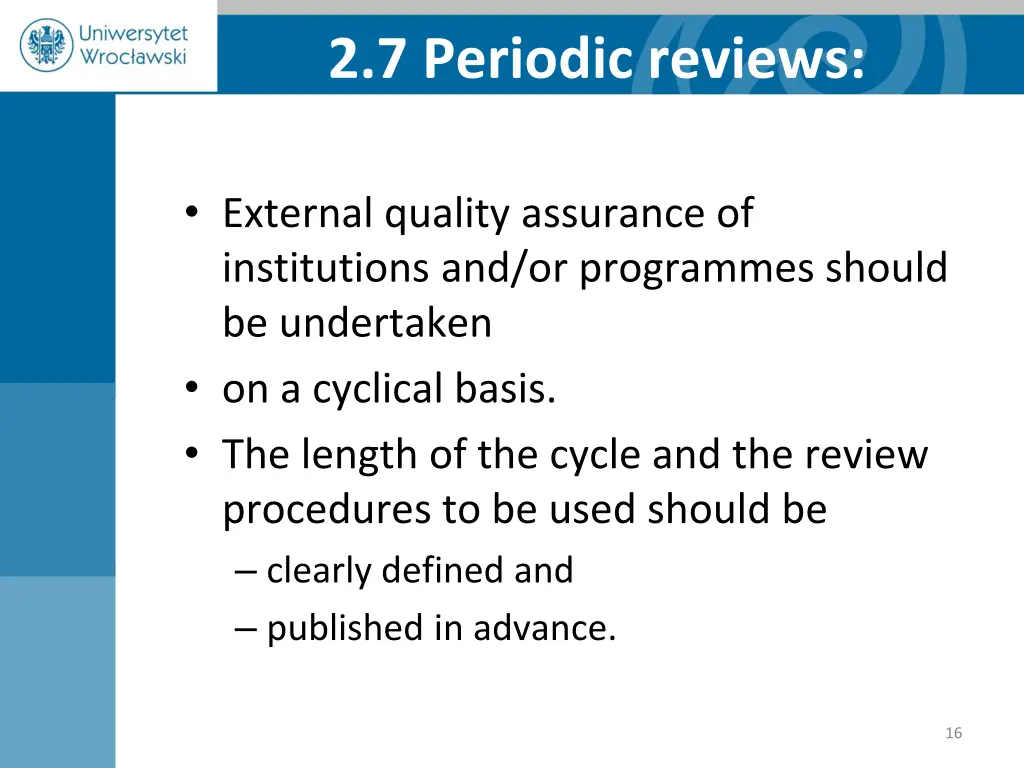 2 7 periodic reviews