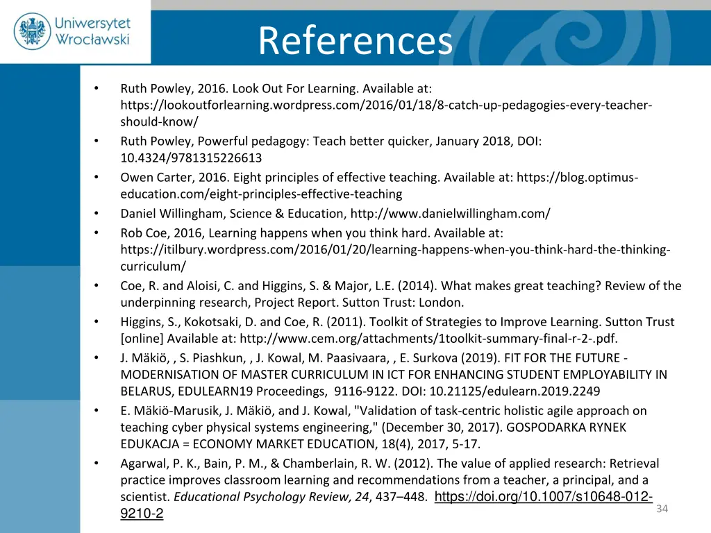 references 1