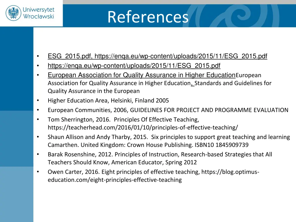 references