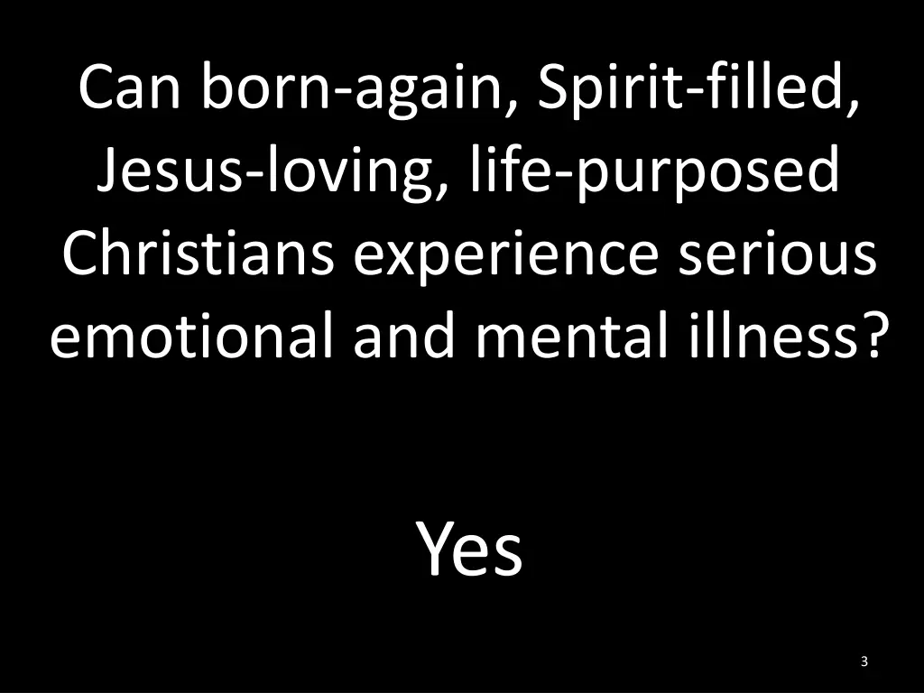 can born again spirit filled jesus loving life