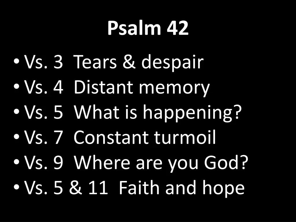 psalm 42