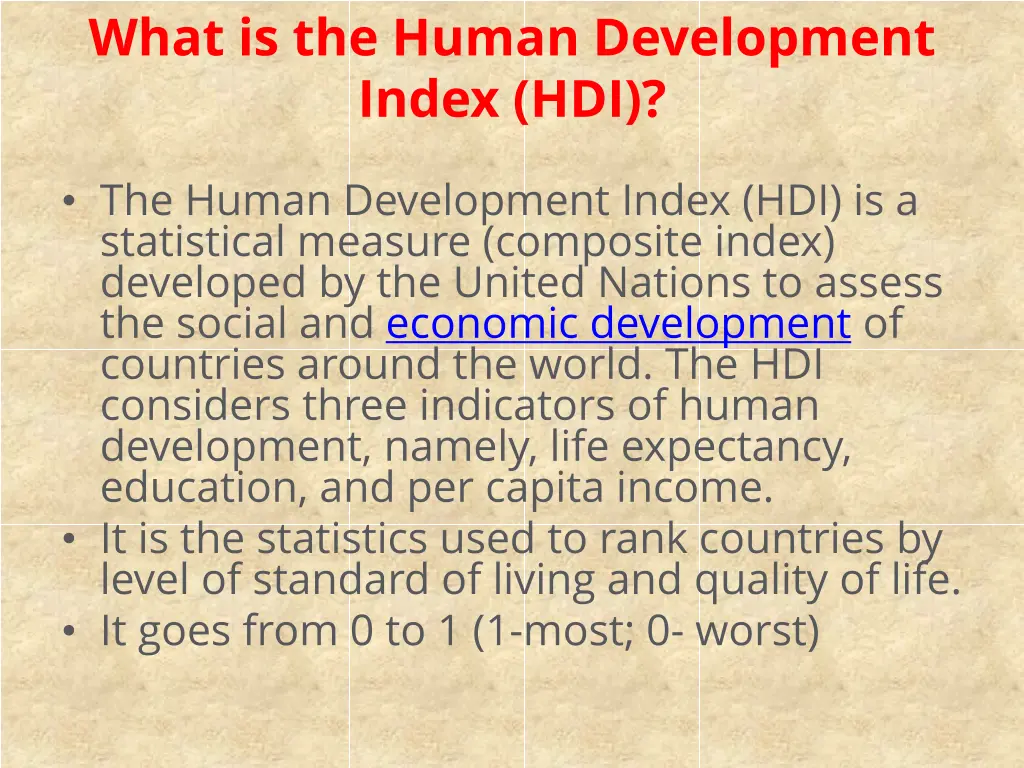 what is the human development index hdi