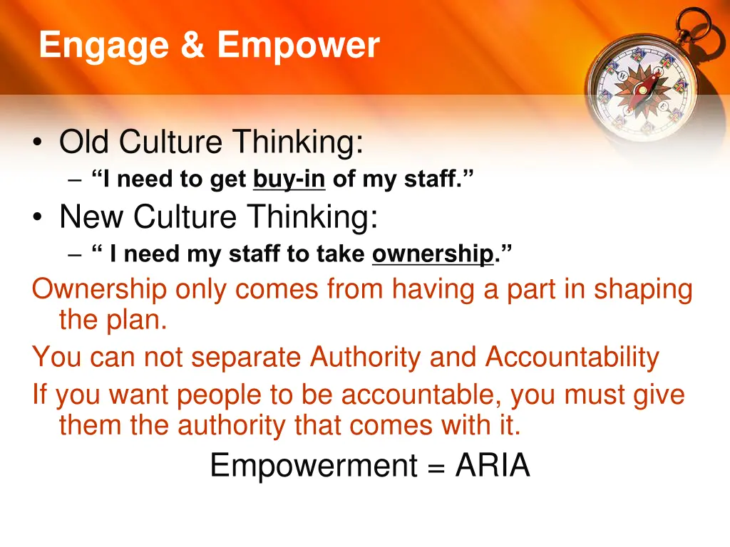 engage empower