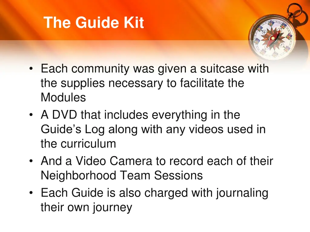 the guide kit
