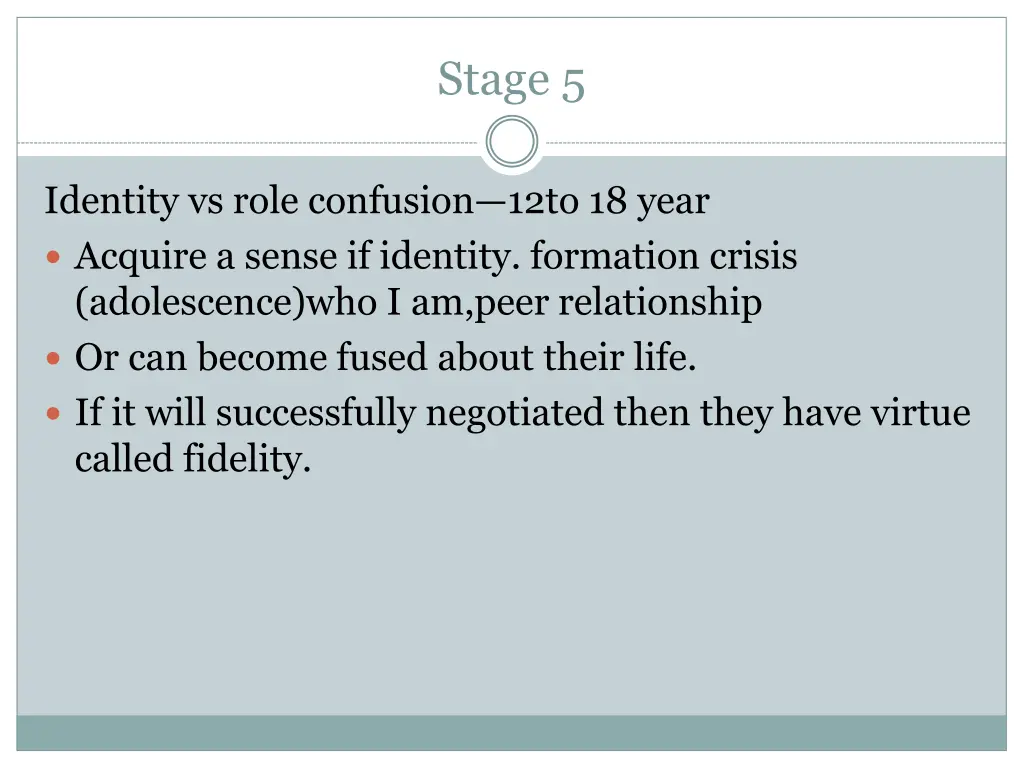 stage 5