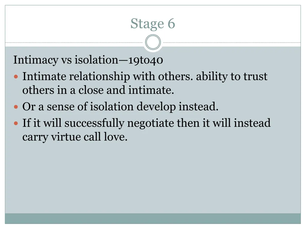 stage 6