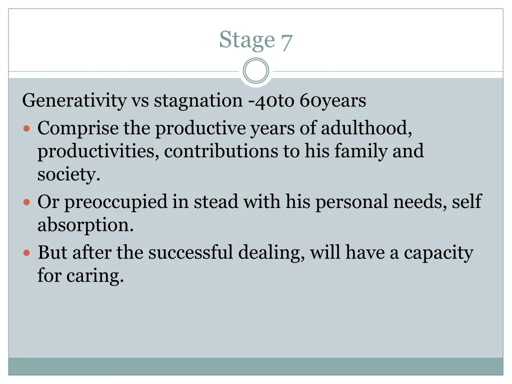 stage 7