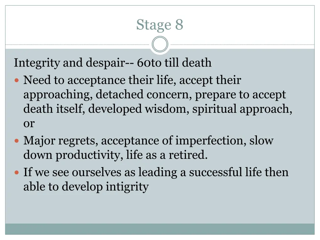 stage 8
