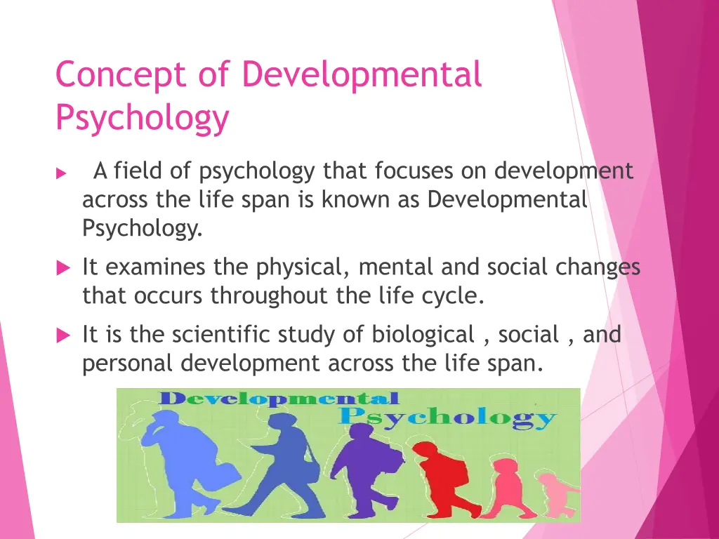 concept of developmental psychology