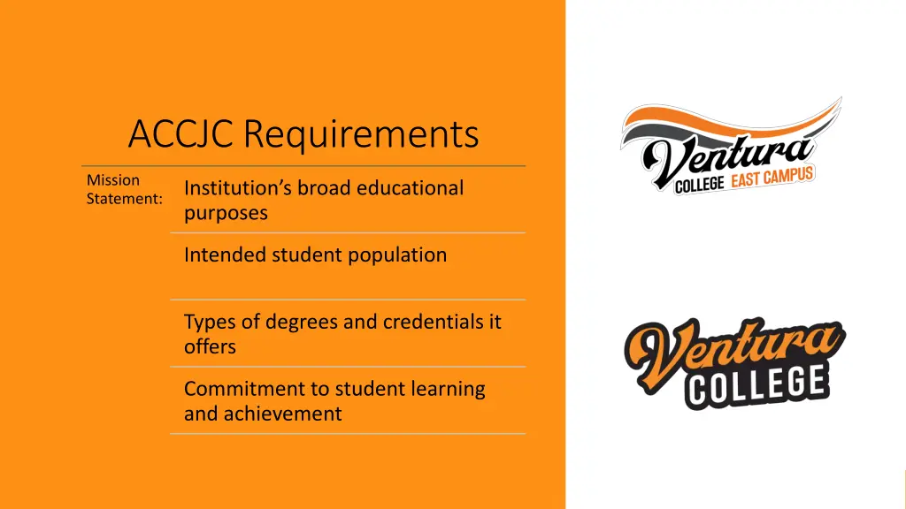accjc requirements