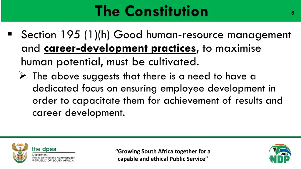 the constitution