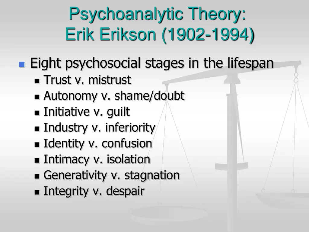 psychoanalytic theory erik erikson 1902 1994