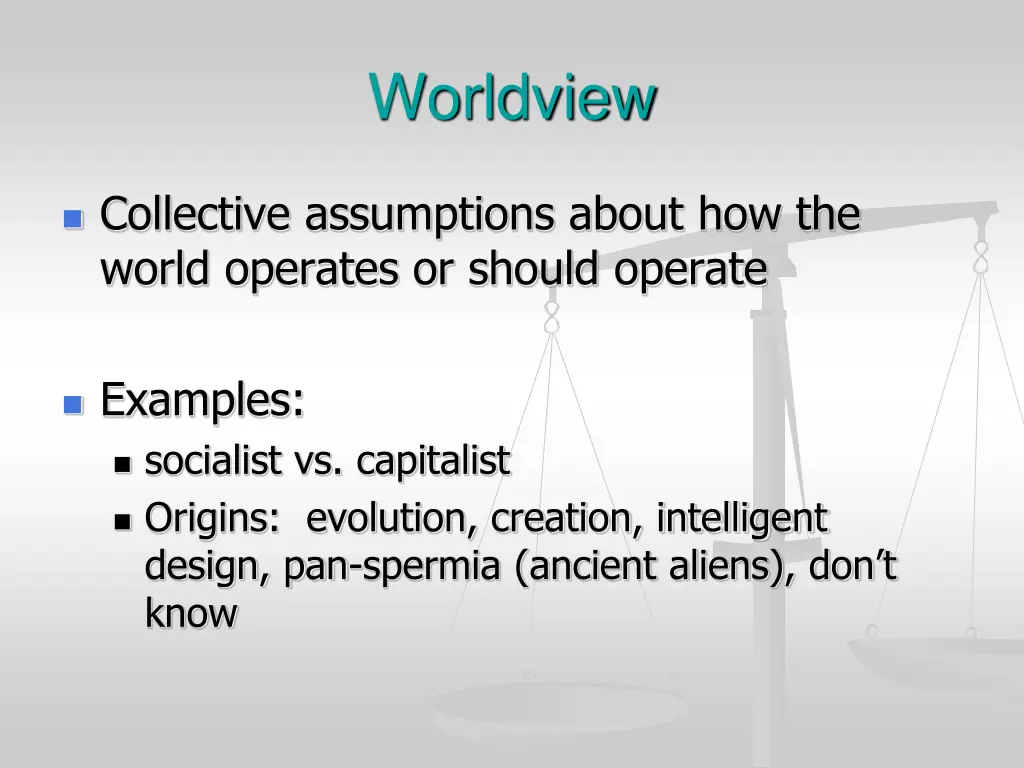 worldview