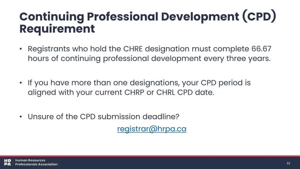 continuing professional development