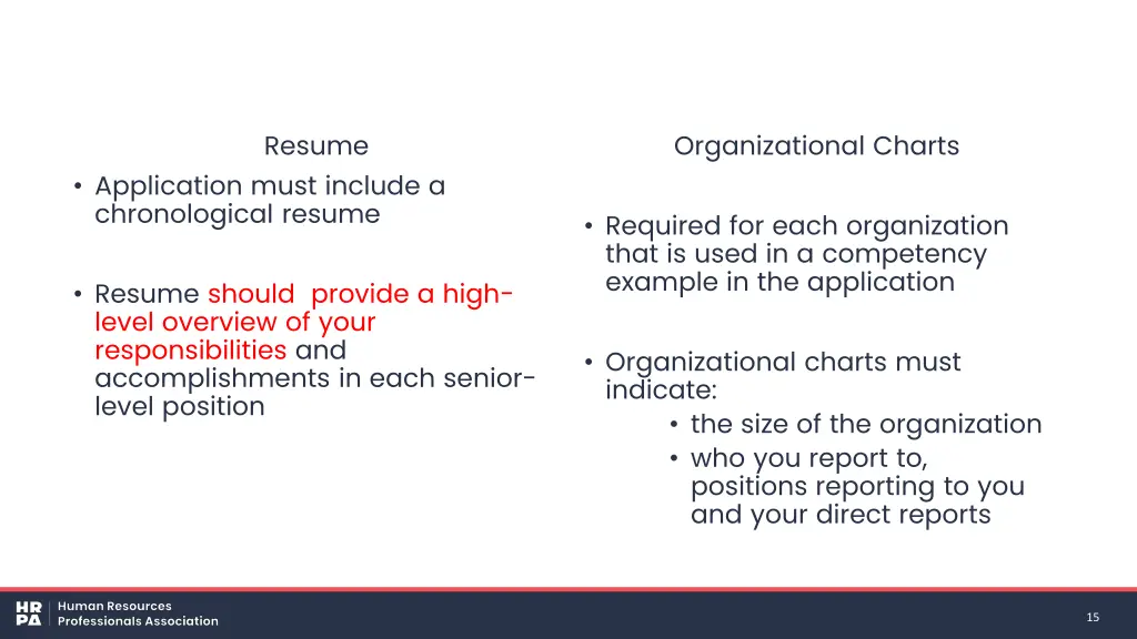 resume