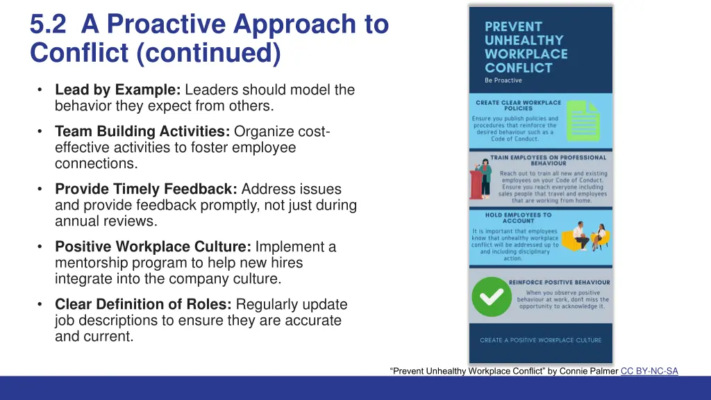 5 2 a proactive approach to conflict continued