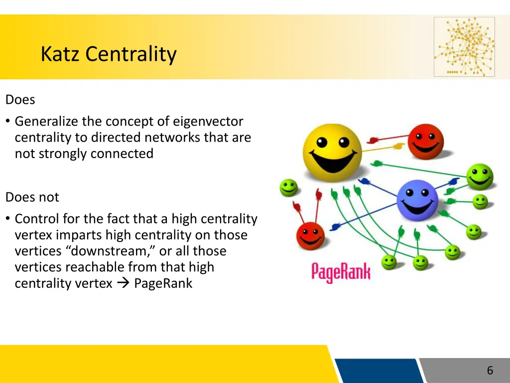 katz centrality 1