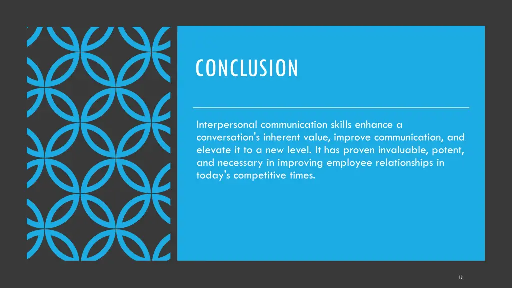 conclusion
