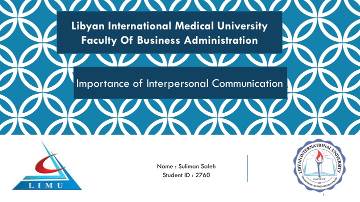 libyan international medical university faculty