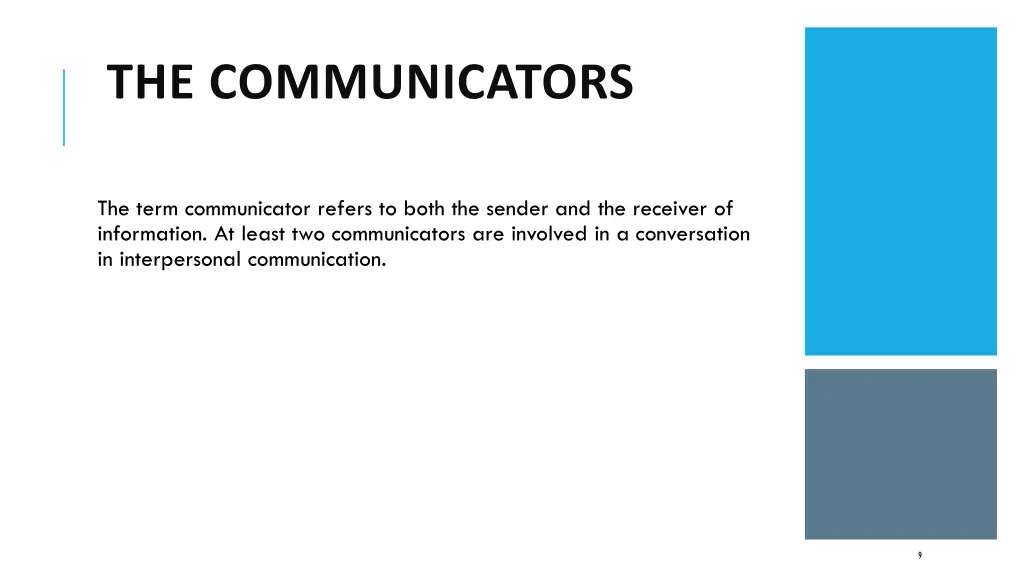 the communicators