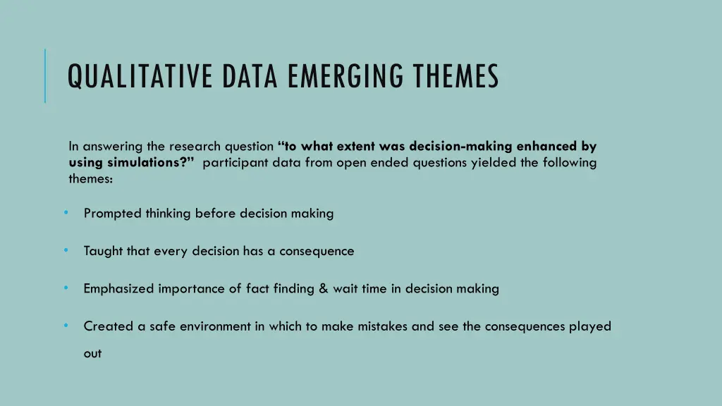 qualitative data emerging themes