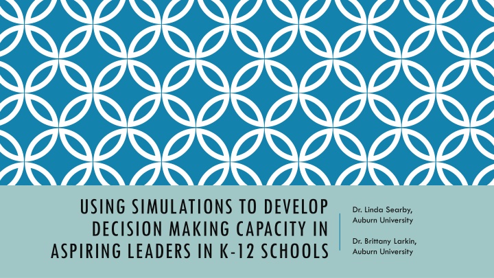 using simulations to develop decision making