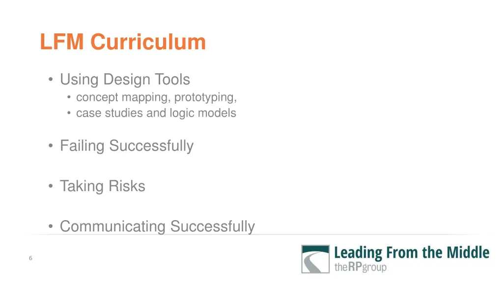 lfm curriculum 1