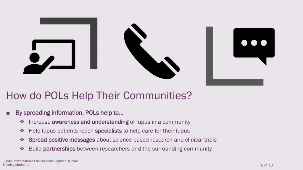 how do pols help their communities