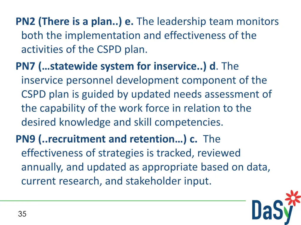 pn2 there is a plan e the leadership team